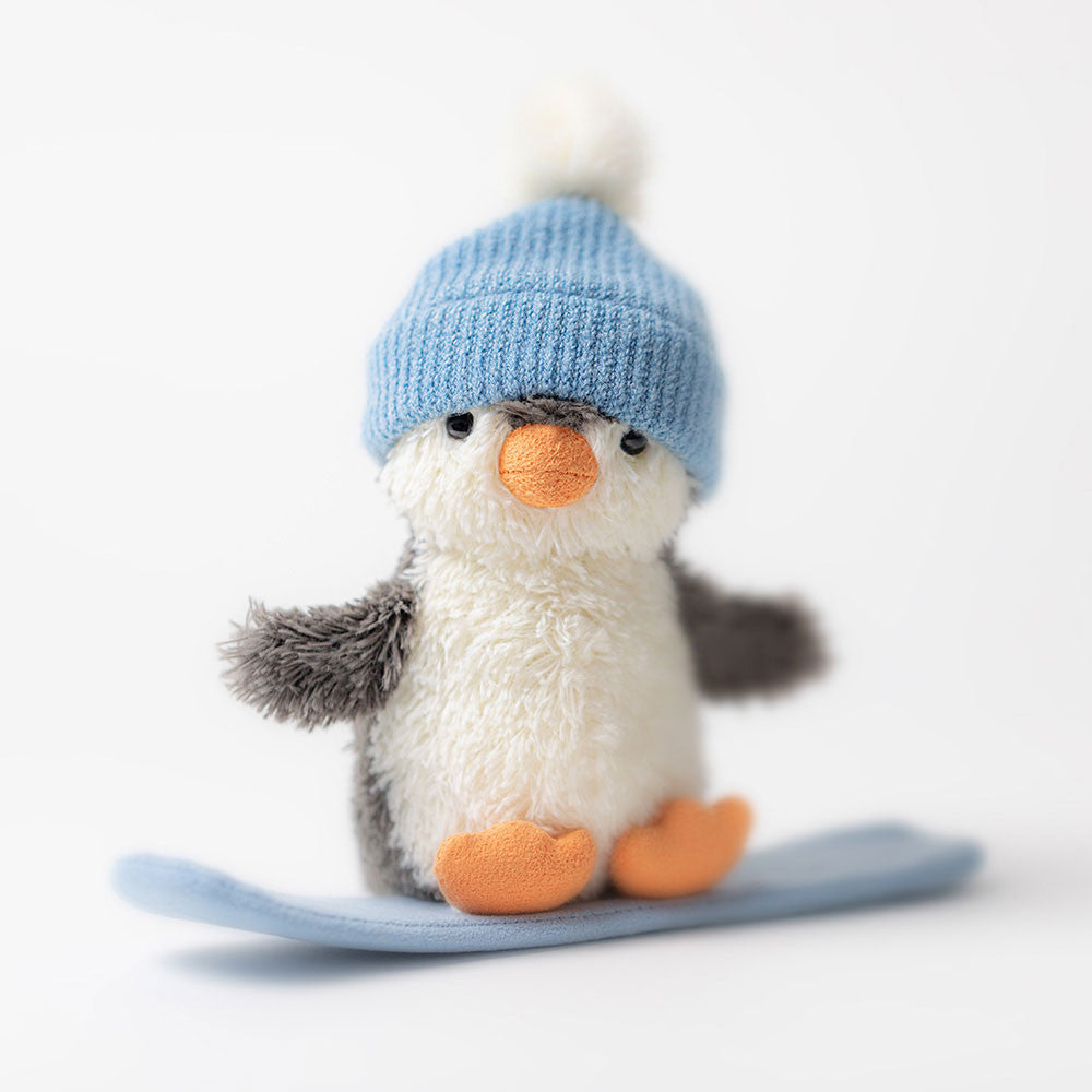 Peanut  Penguin Snowboarding - Small