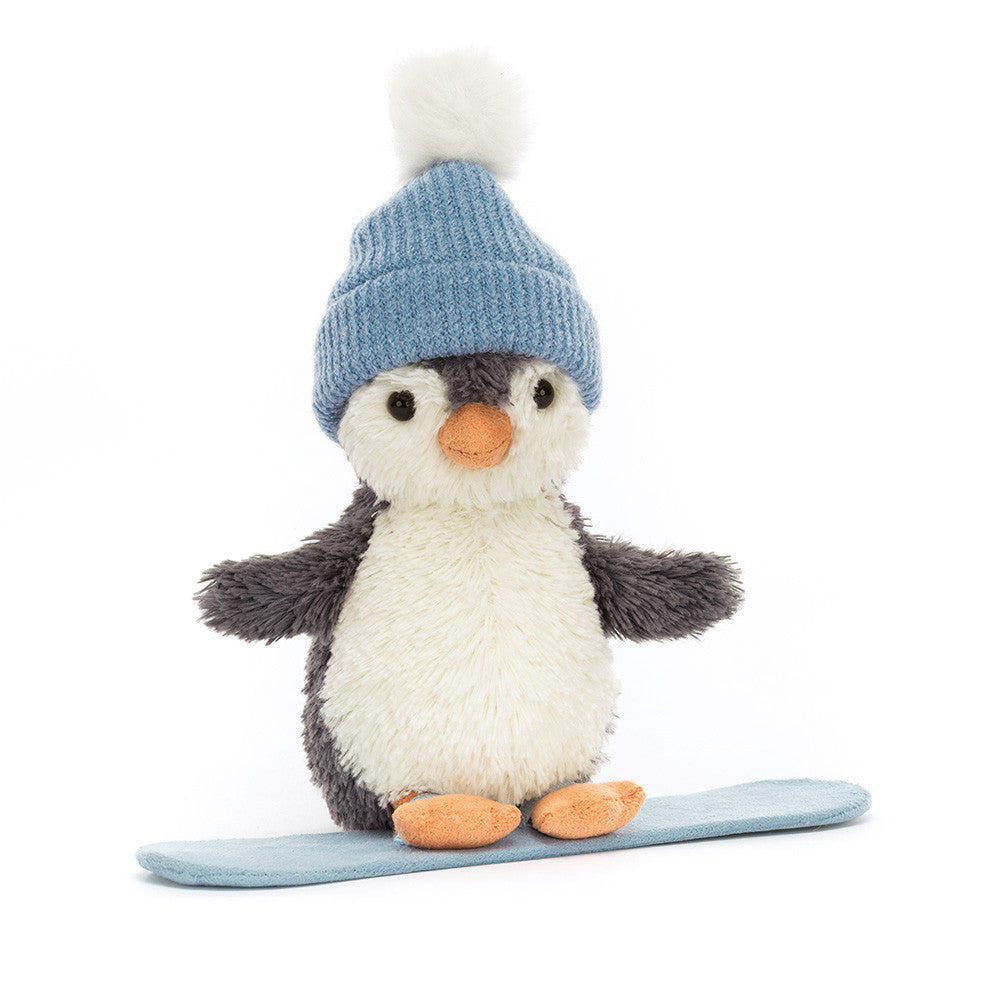 Peanut  Penguin Snowboarding - Small