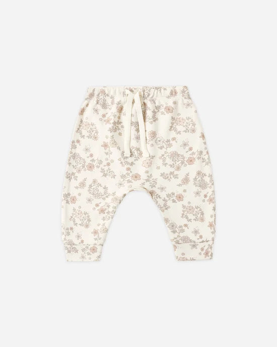 Drawstring Pant Floral Vine