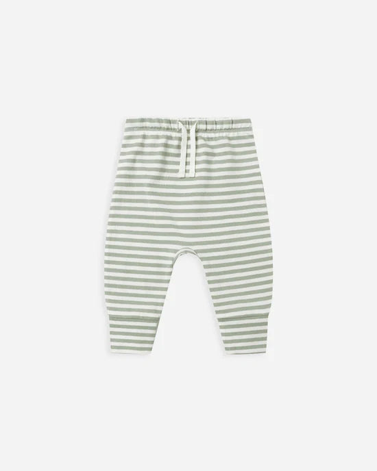 Drawstring Pant - Fern Stripe