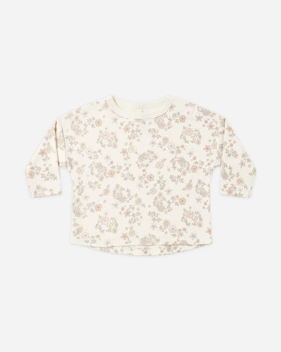 Long Sleeve Tee - Floral Vine