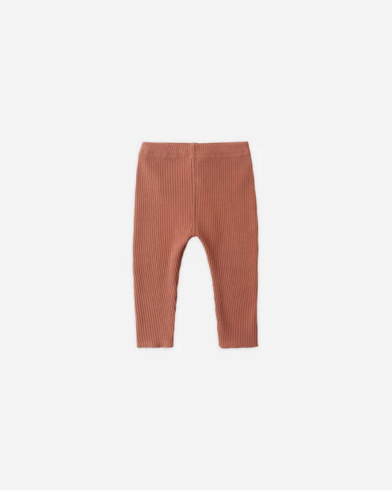 Ribbed Legging - Red