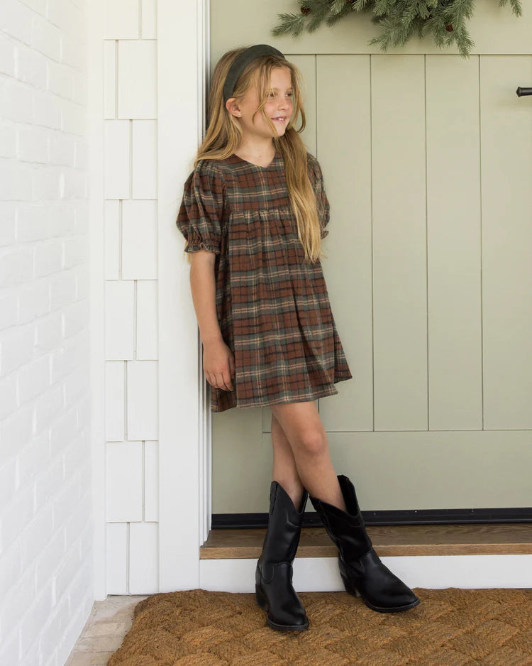 Jolene Dress - Holiday Plaid
