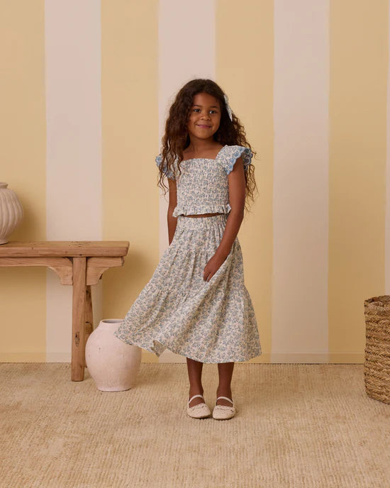 Tiered Midi Skirt - Blossom