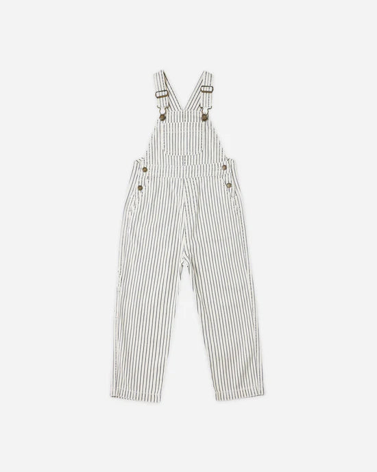 Pinstripe Utility Overalls