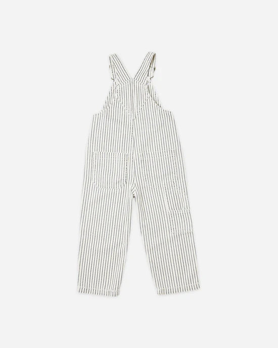 Pinstripe Utility Overalls