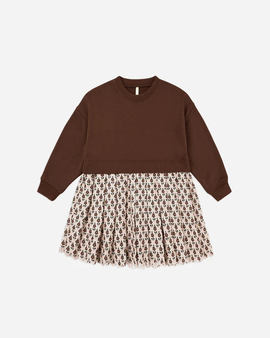 Sweatshirt Dress - Vintage Bloom