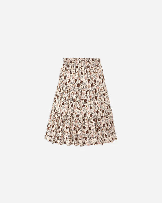 Ruffle Tiered Midi Skirt - Posy