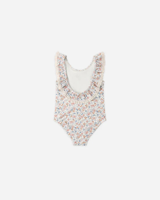 One-Piece Swimsuit - Flower Field