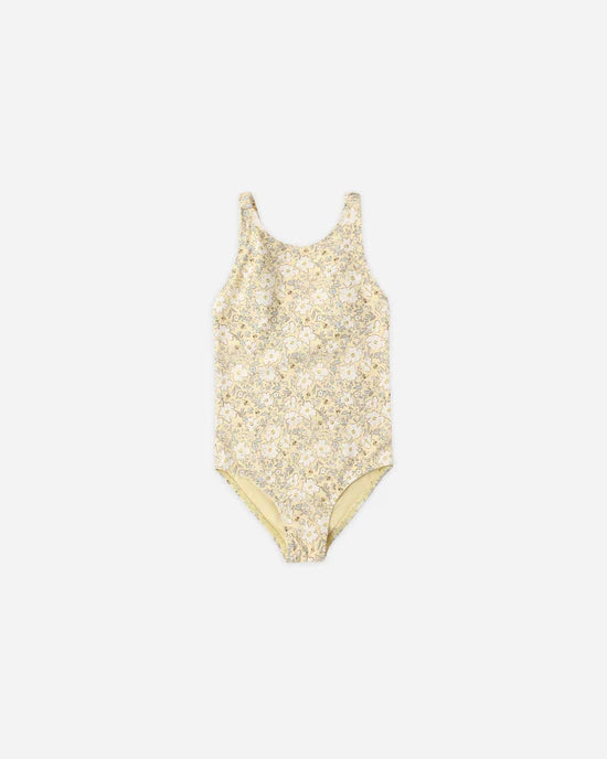 Scrunch One-Piece Lemon Meadow