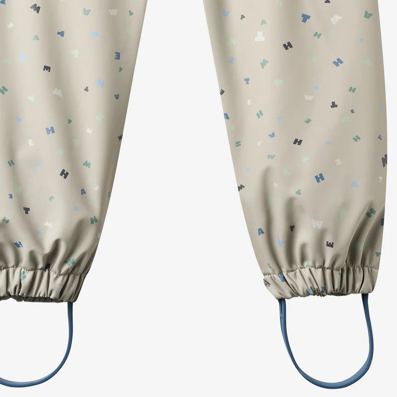 Rainwear Olo Trousers - Light Flint Letters