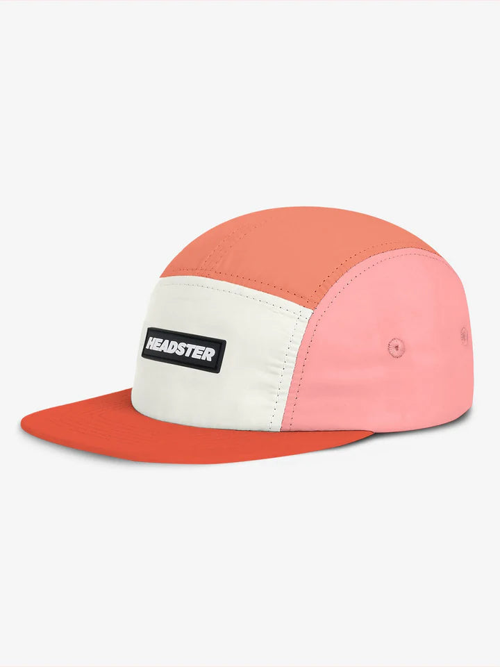 Runner Nylon 5 Panel Coral Kiss Hat