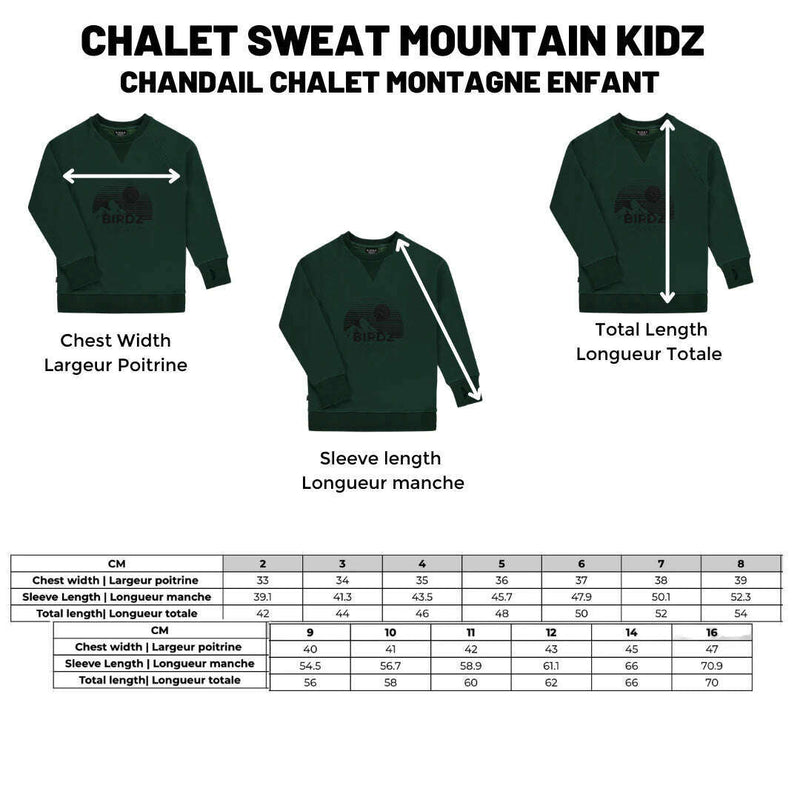 Chalet Sweat Mountain Crewneck - Green