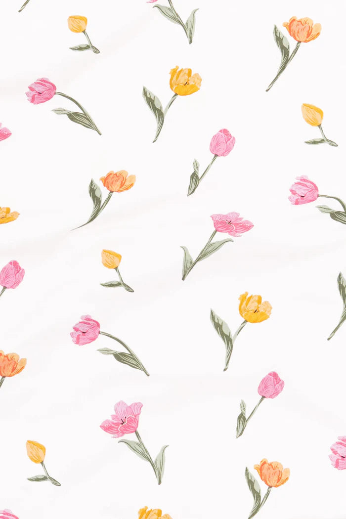 Short Sleeve Pajamas in Tulip