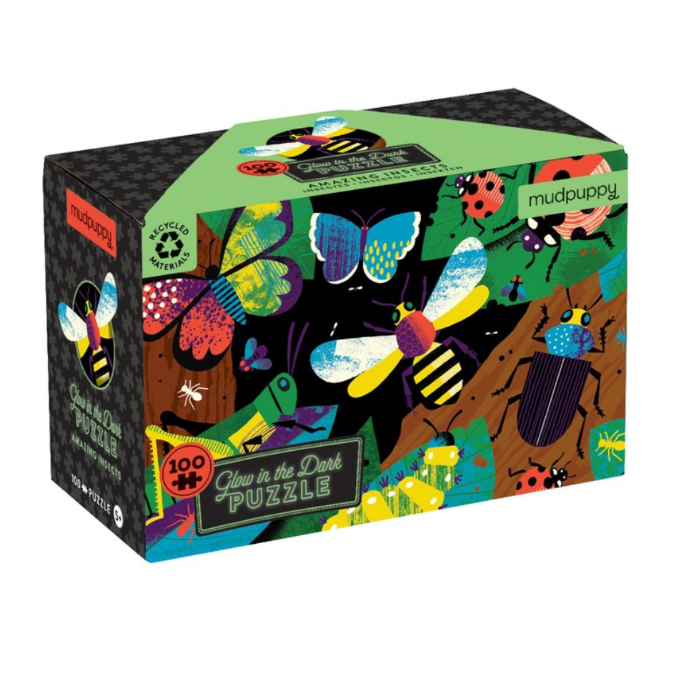 Amazing Insects Glow in the Dark Puzzle