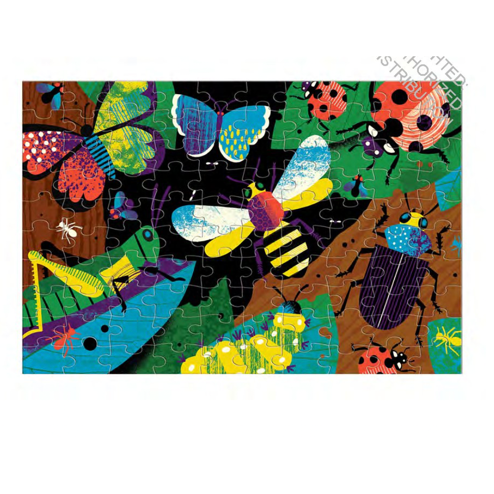 Amazing Insects Glow in the Dark Puzzle