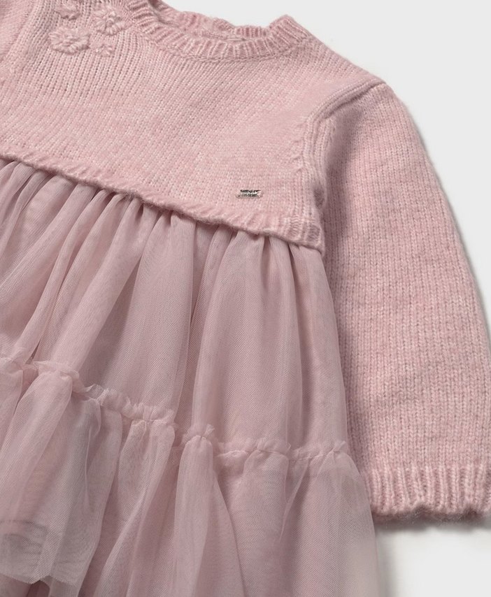 Baby Knit and Tulle Dress