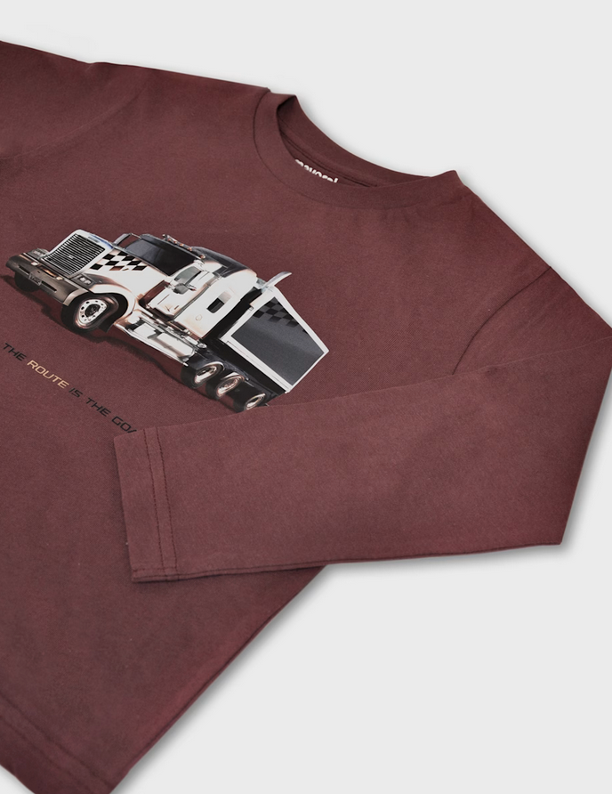 Truck Long Sleeved T-Shirt