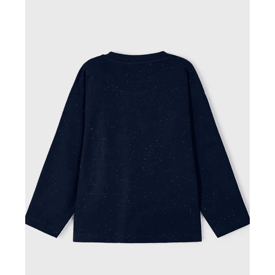 Long Sleeved Speckled T Shirt