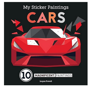 My Sticker Paintings: Cars