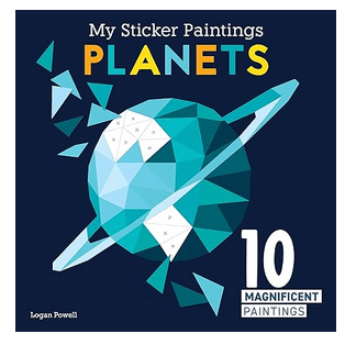 My Sticker Paintings: Planets