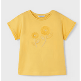 Embroidered T-Shirt - Yellow
