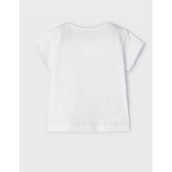 Embroidered T-Shirt - Off White