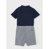 2 Piece Polo & Shorts Set - Size 9