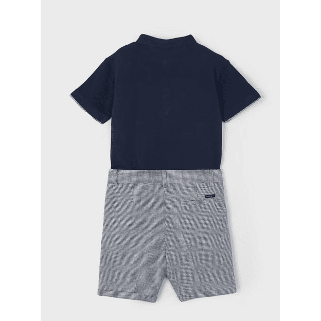 2 Piece Polo & Shorts Set - Size 9