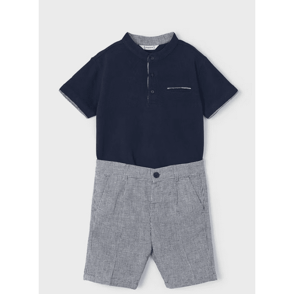 2 Piece Polo & Shorts Set - Size 9