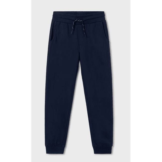 Basic Cuffed Joggers - Navy - Size 14