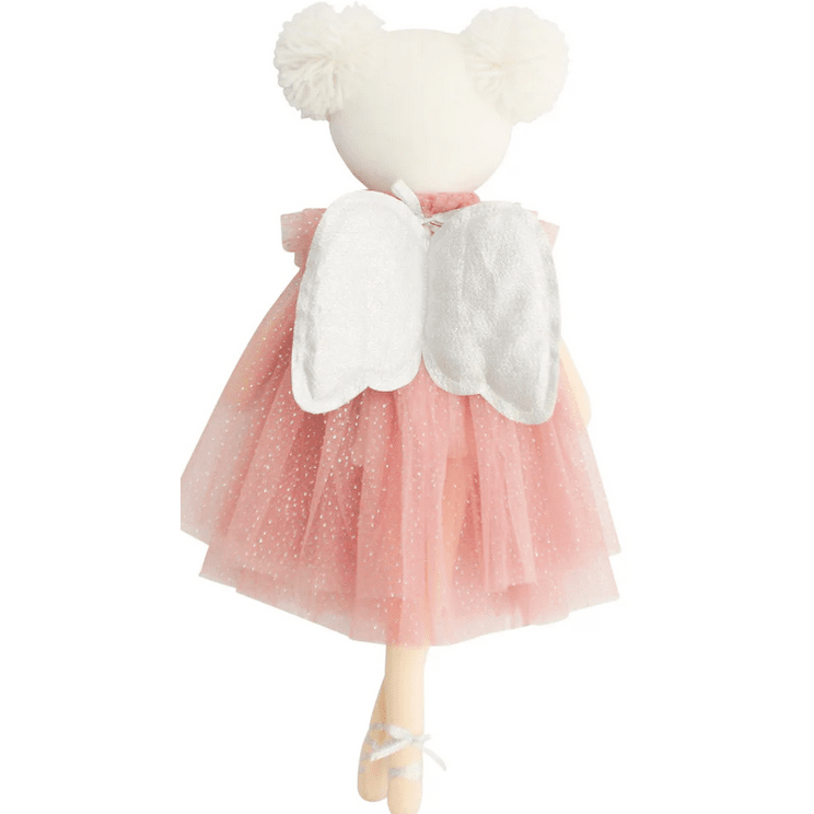 Ava Angel 48cm Doll Blush Silver