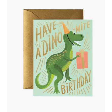 Dino Birthday Card