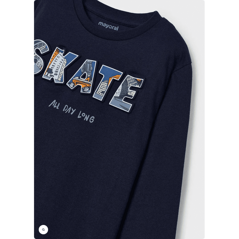 Skateboard Long Sleeved T-Shirt