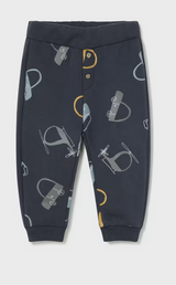 Baby Vehicle Print Joggers