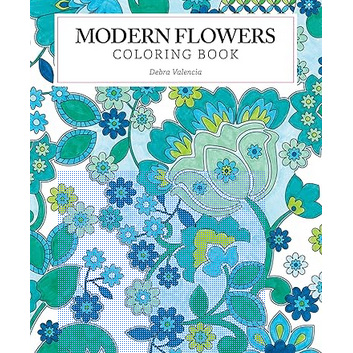 Coloring Book - Modern Flowers