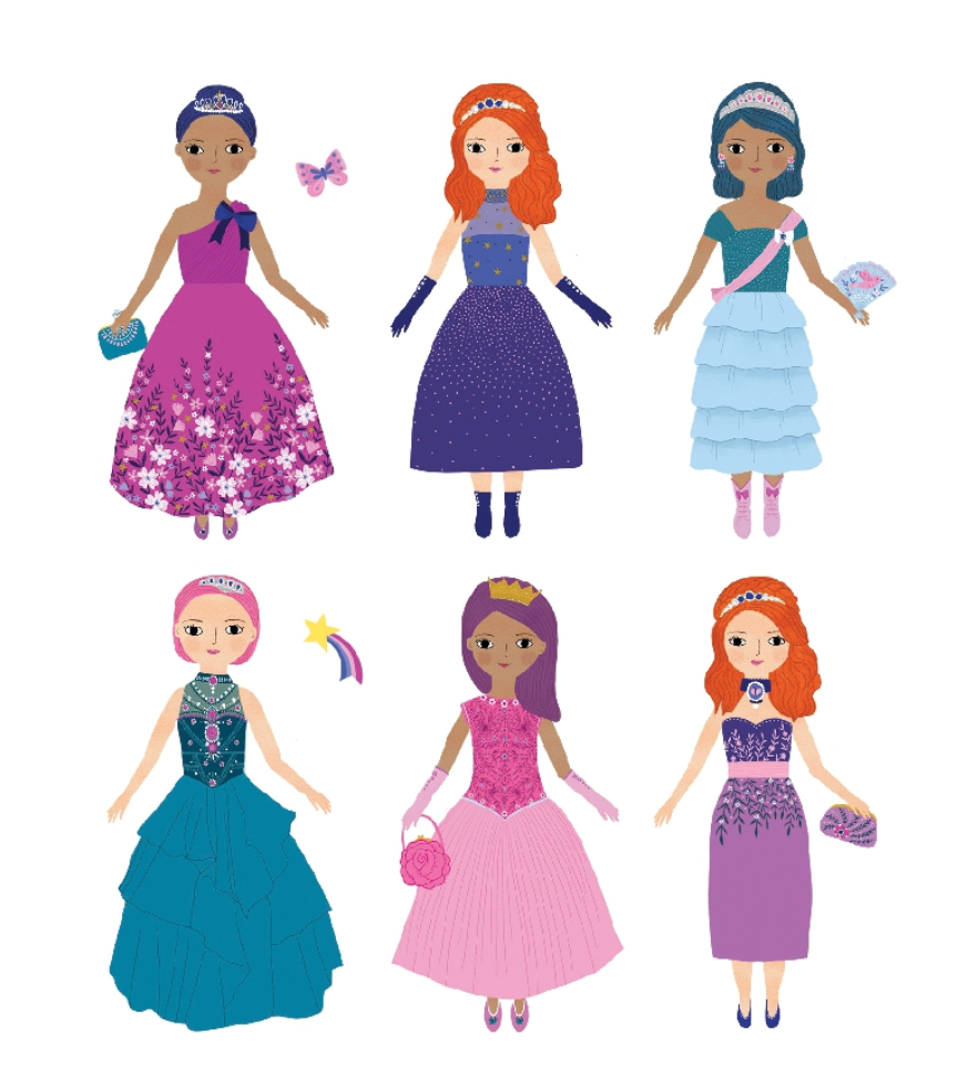 Princess Magic Magnetic Dress-up