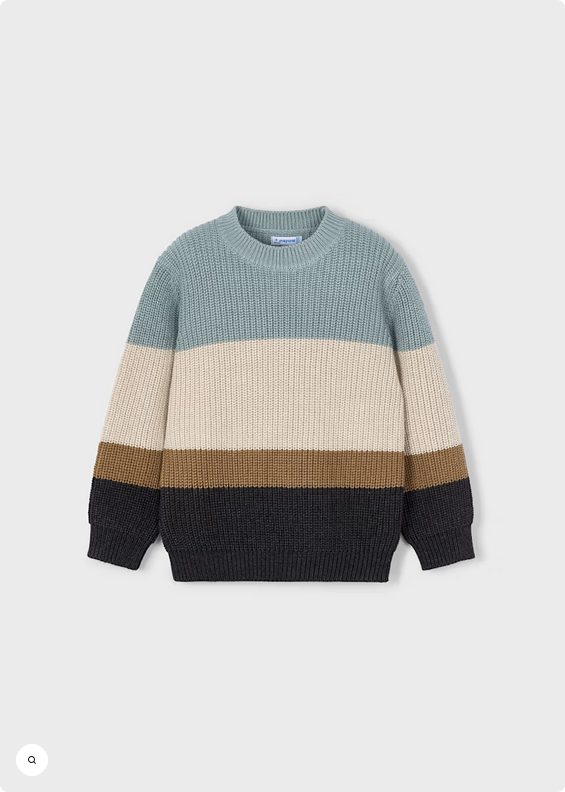 Colorblock Knit Sweater