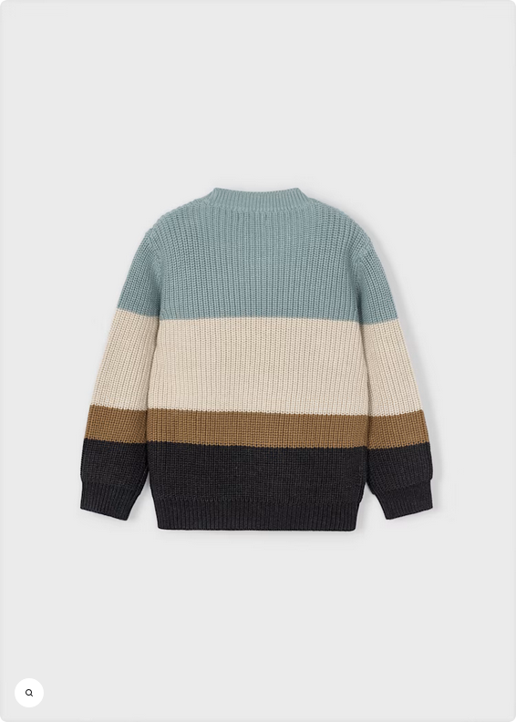 Colorblock Knit Sweater