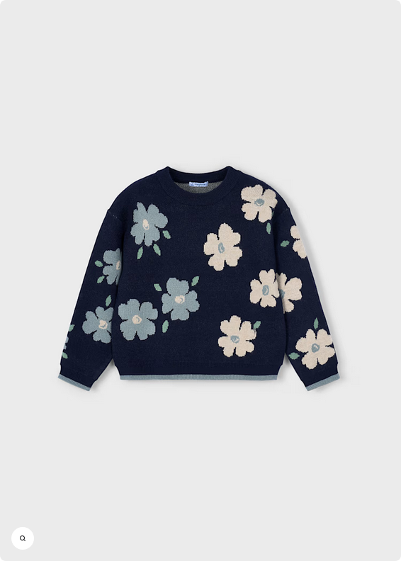 Floral Sweater
