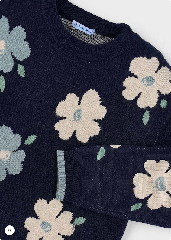 Floral Sweater
