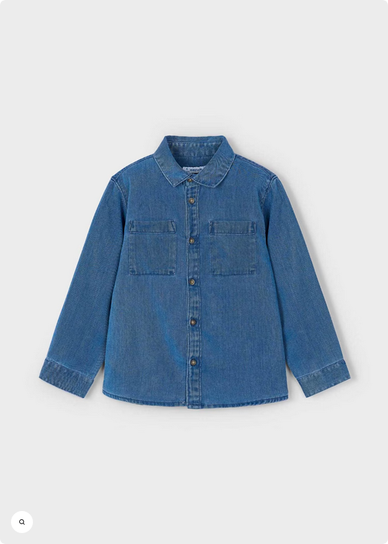 Denim Button Up Shirt