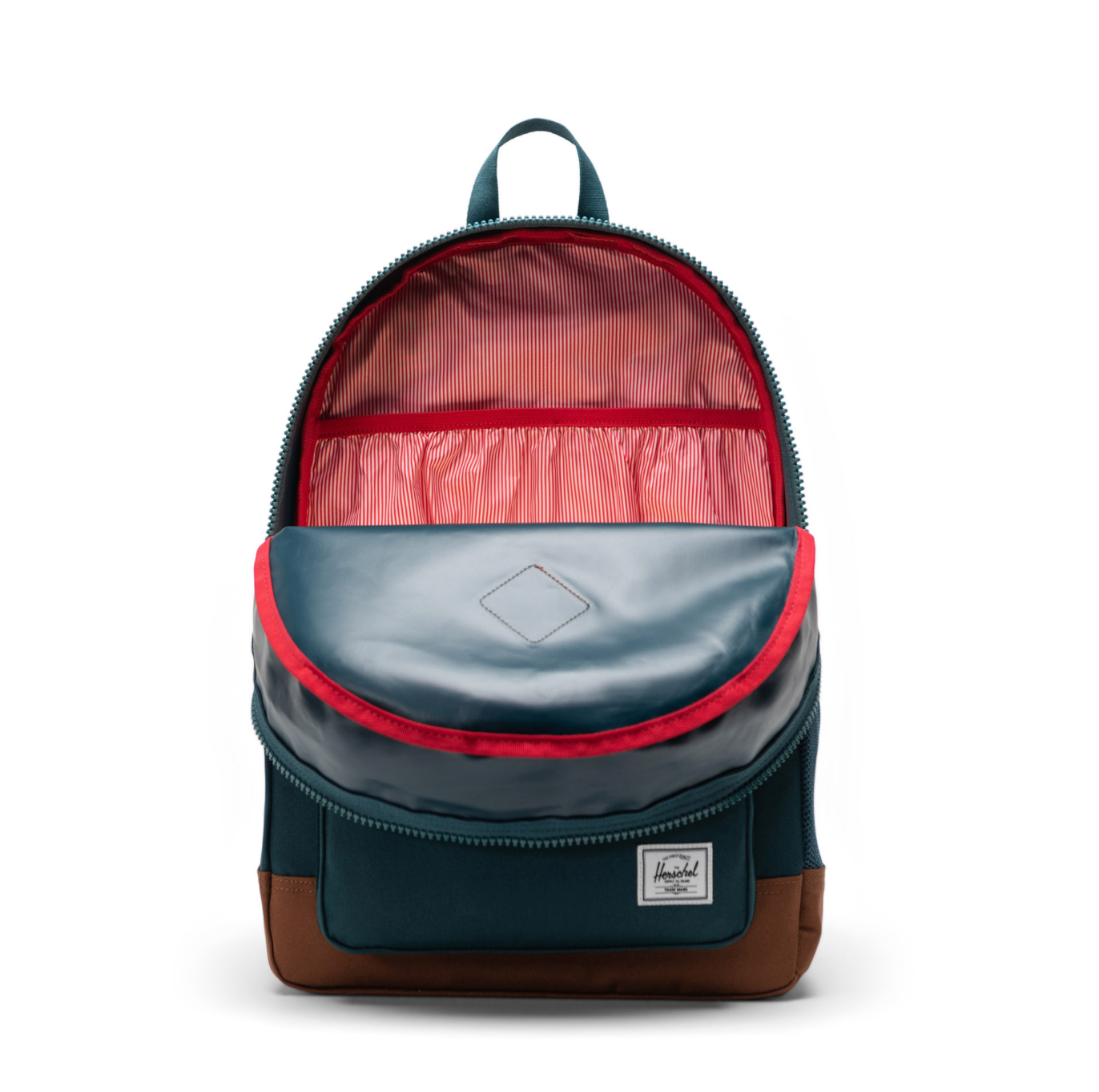 Herschel Heritage™ Youth Backpack - Dark Sea/Saddle Brown