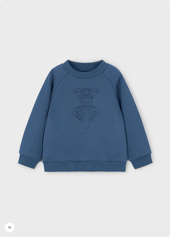 Embossed Sweatshirt