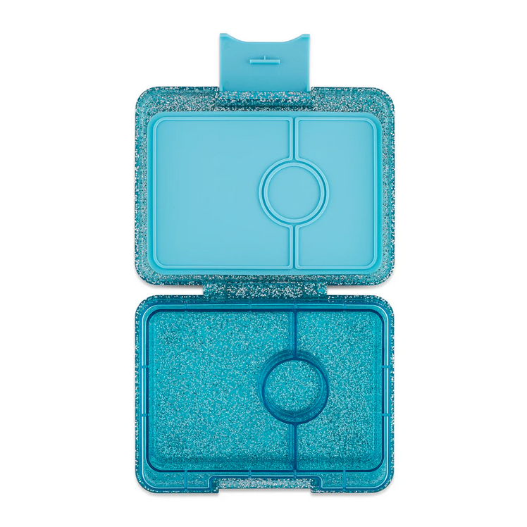Yumbox Glitter Snack Box - Twinkle Teal