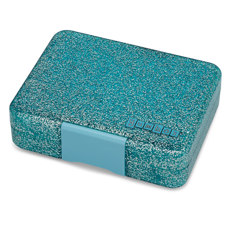 Yumbox Glitter Snack Box - Twinkle Teal