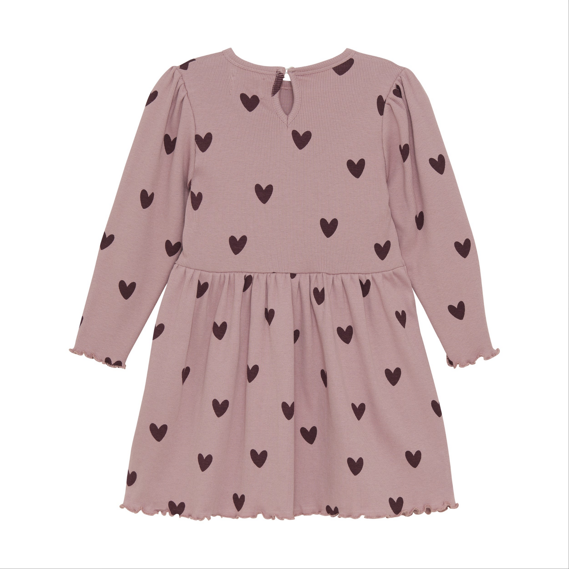 Ribbed Heart Dress