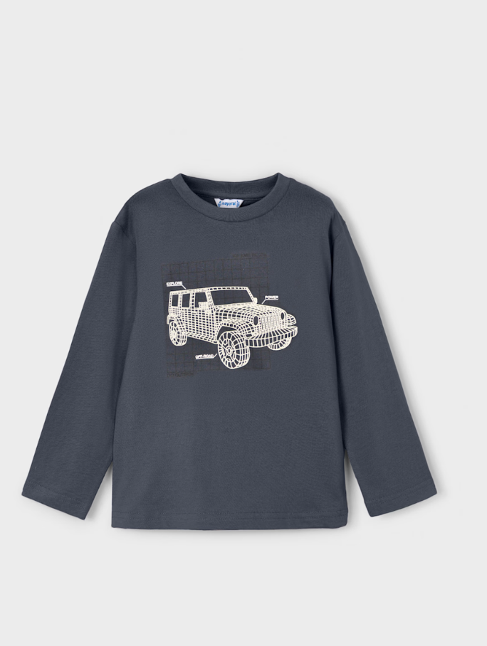 Boys Jeep T-Shirt - Glow in the Dark