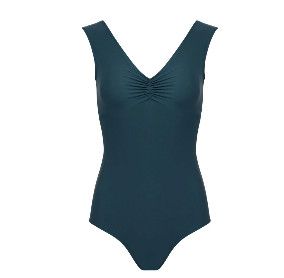 Sophia Sleeveless Leotard - Mallard