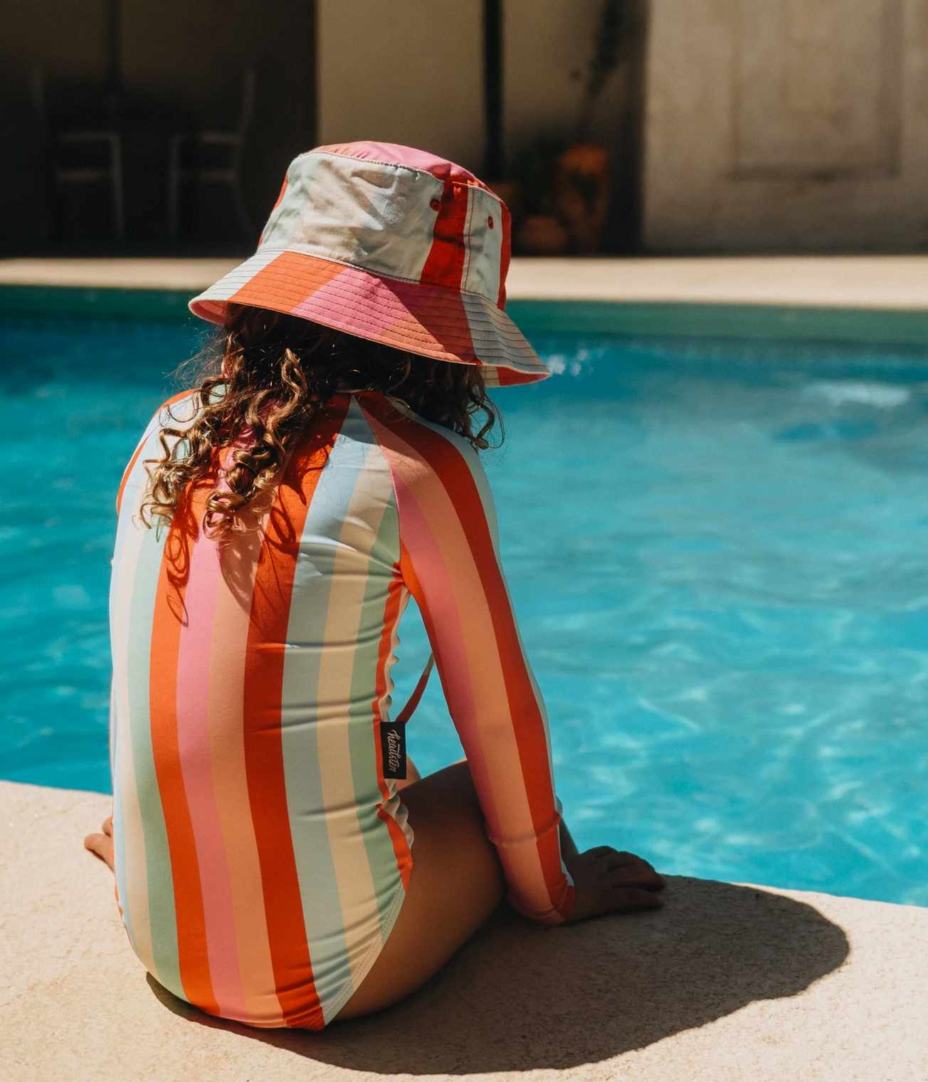 Vertical Delight Swimsuit - Bubble Gum